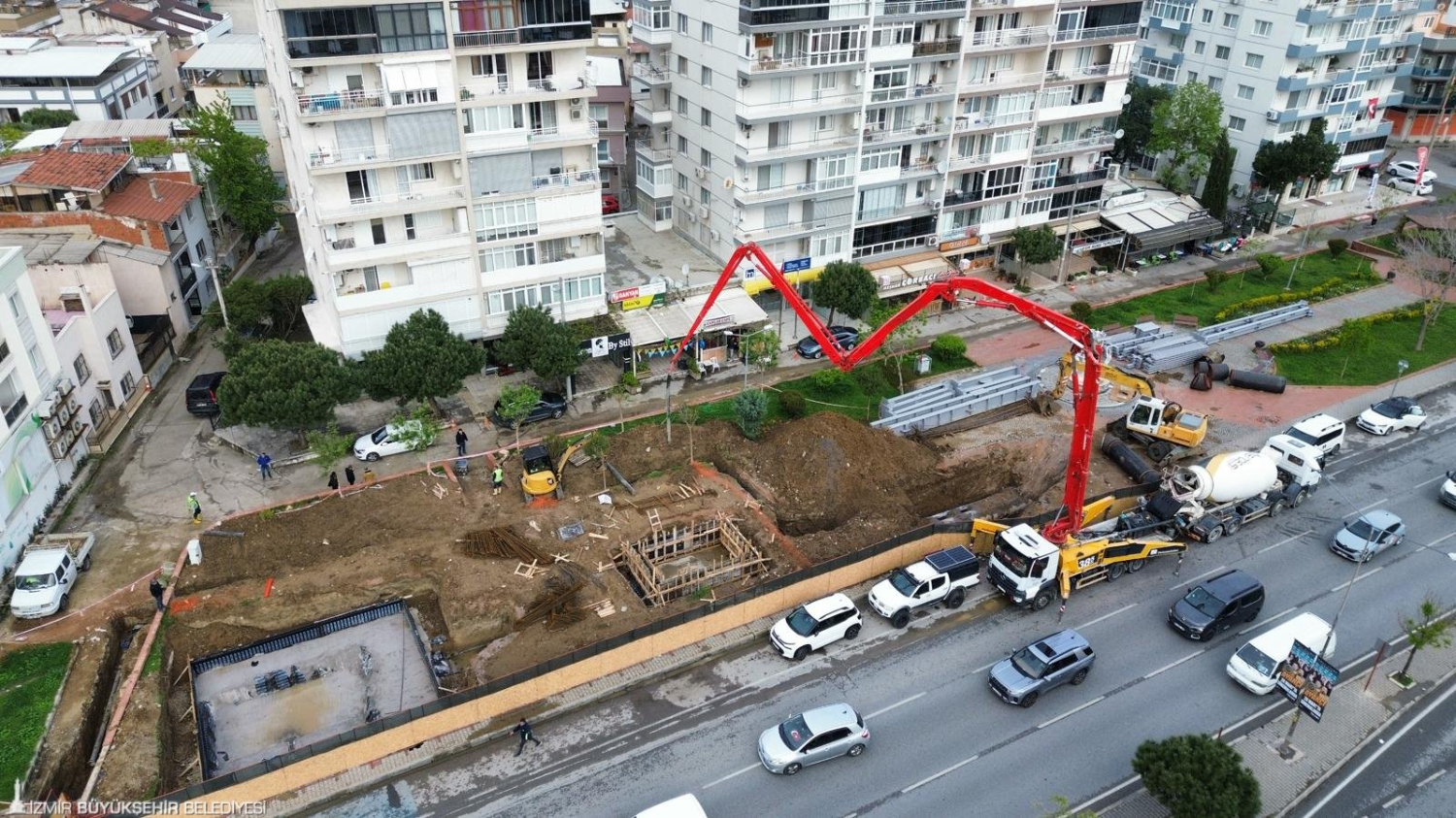 Yeni Girne Caddesi’nde güvenli yaya ulaşımı
